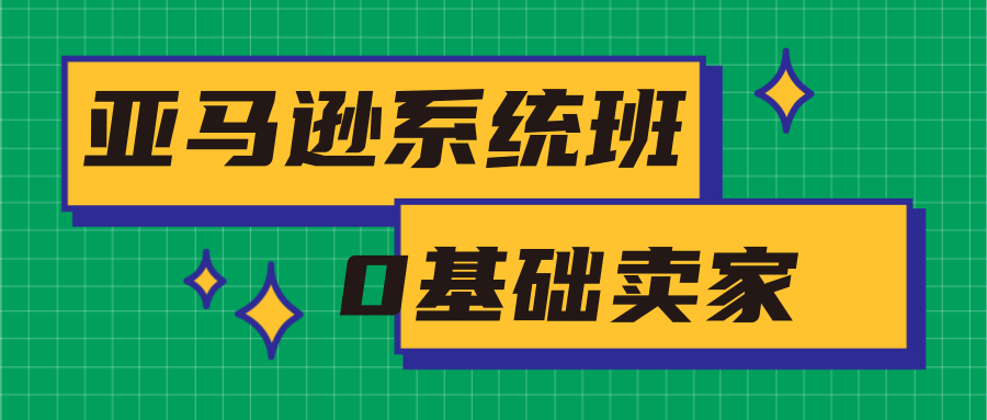 亚马逊系统班，专为0基础卖家量身打造，亚马逊运营流程与架构-鹤行社项目库