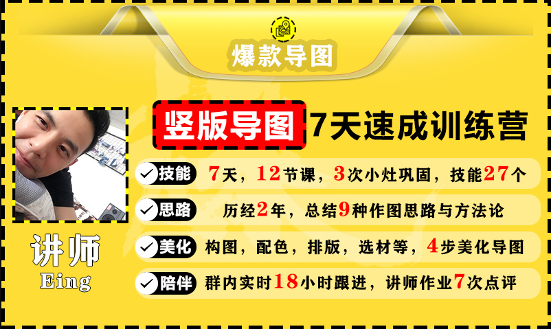 价值1388元【爆款导图】训练营 一张图吸粉800+，学完你也可以-鹤行社项目库
