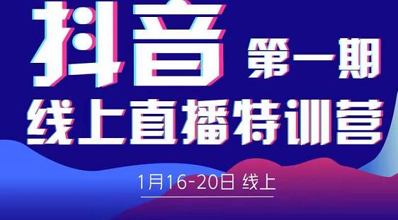 2022美尊学堂-抖音直播线上特训营价值4980元-鹤行社项目库