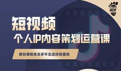 抖音短视频个人ip内容策划实操课，真正做到普通人也能实行落地-鹤行社项目库