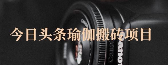 猎人社区·今日头条瑜伽搬砖项目，单号一天几十收入，可以批量操作！-鹤行社项目库