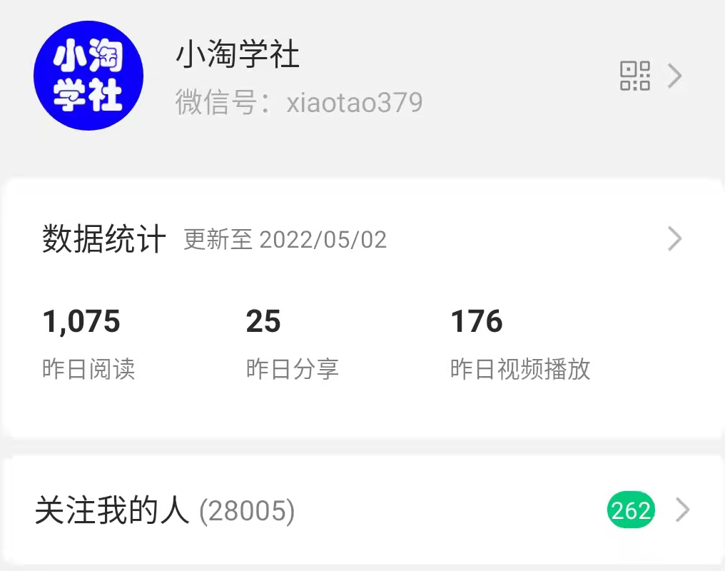 公众号日涨粉50+，分享我做流量的新渠道-鹤行社项目库