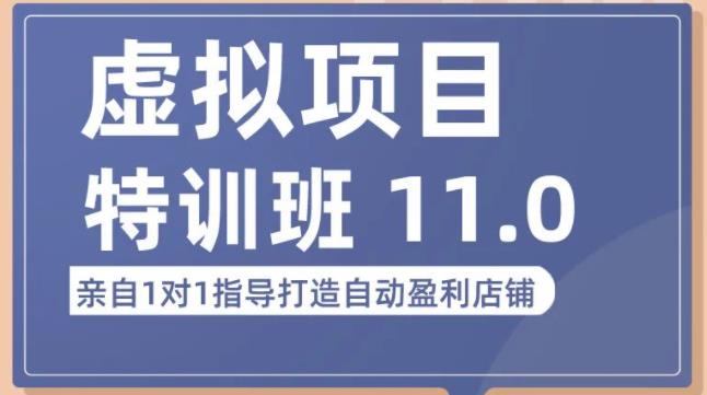 陆明明·虚拟项目特训班（10.0+11.0），0成本获取虚拟素材，0基础打造自动盈利店铺-鹤行社项目库