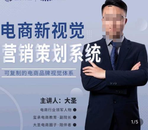 大圣·电商新视觉营销策划系统，可复制的电商品牌视觉识别系统-鹤行社项目库