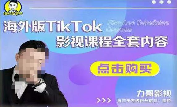 海外TikTok影视课程全套，从搭建渠道，到如何正确使用账号，到未来的变现渠道等-鹤行社项目库