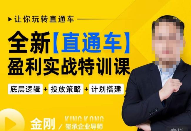 玺承·全新直通车盈利实战特训课，从​底层逻辑详细拆解，从底层，策略到搭建，让你玩转直通车-鹤行社项目库