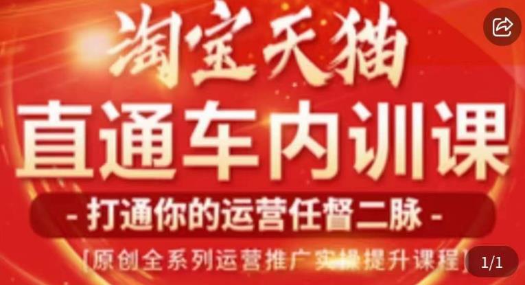 天问电商·2023淘宝天猫直通车内训课，零基础学起直通车运营实操课程-鹤行社项目库