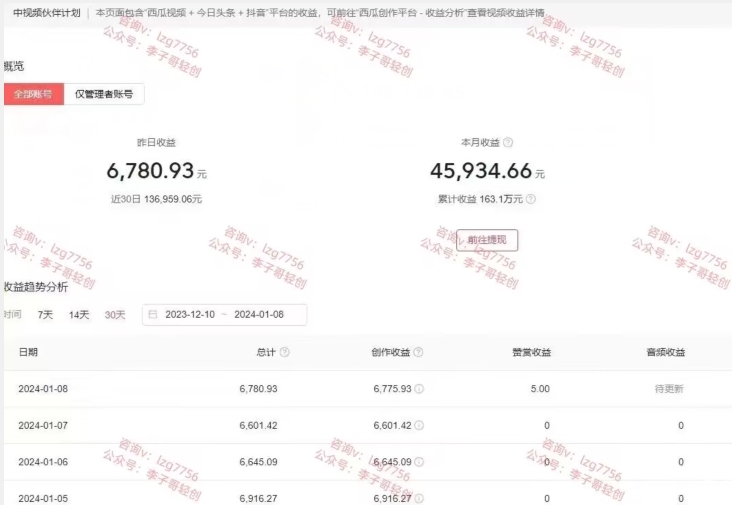 一天2小时，电影解说3.0不封号玩法，轻松日入5000+，保姆级教学【揭秘】-鹤行社项目库